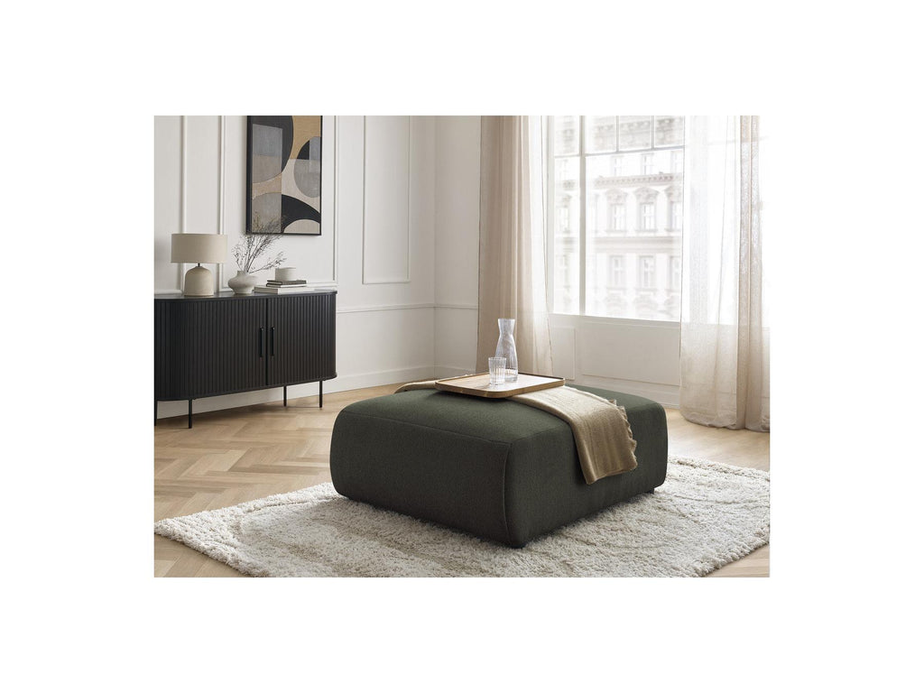 Jana - Large Pouffe - Heathered Fabric