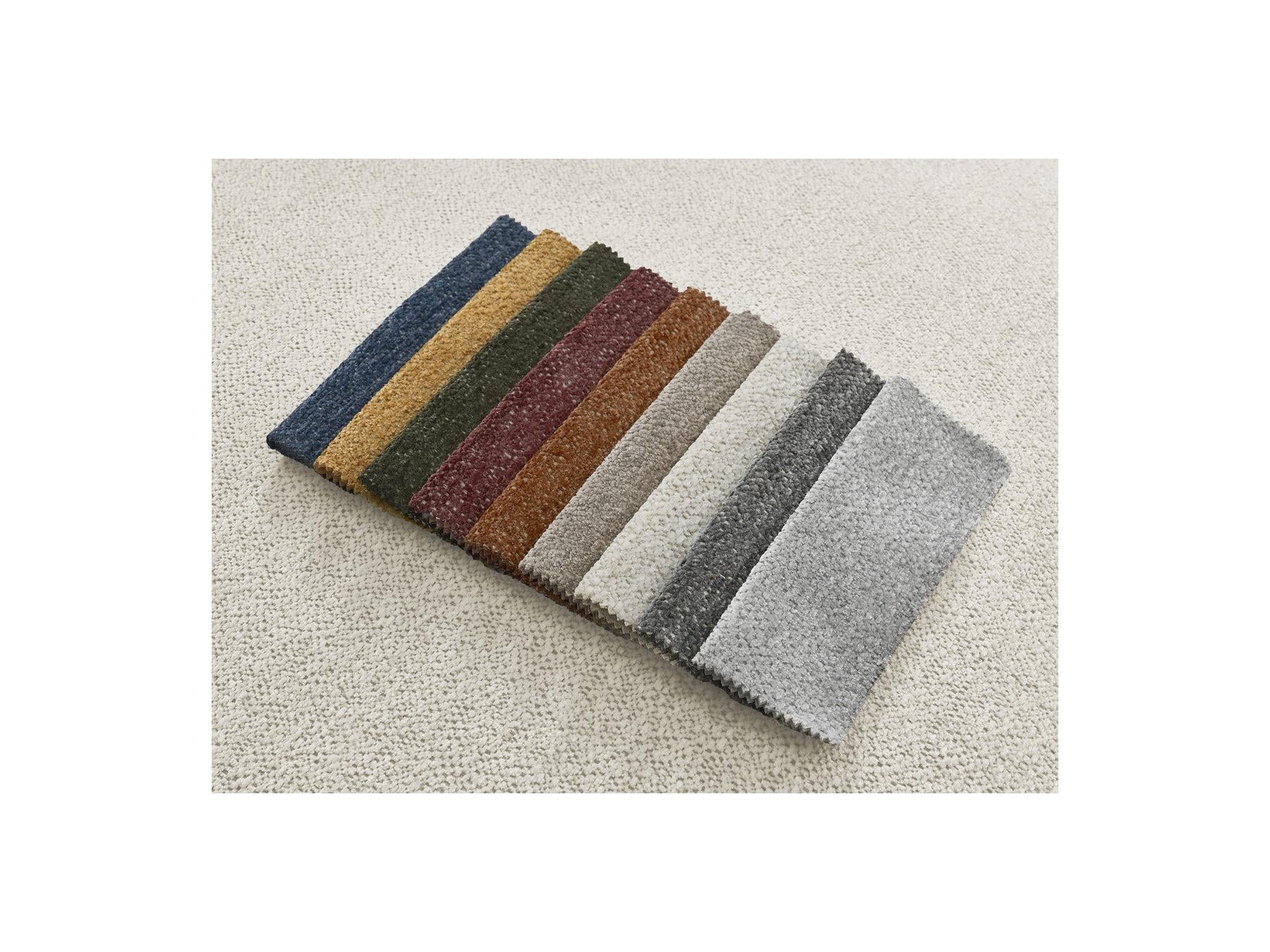 Jana - Small Pouf - Heather Fabric