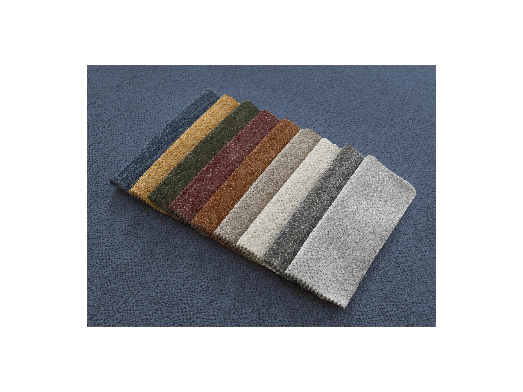 Jana - Small Pouf - Heather Fabric