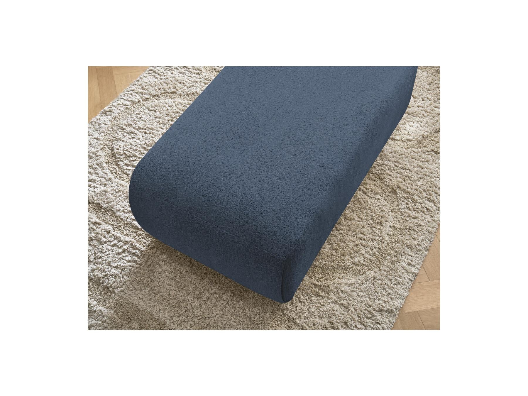 Jana - Small Pouf - Heather Fabric