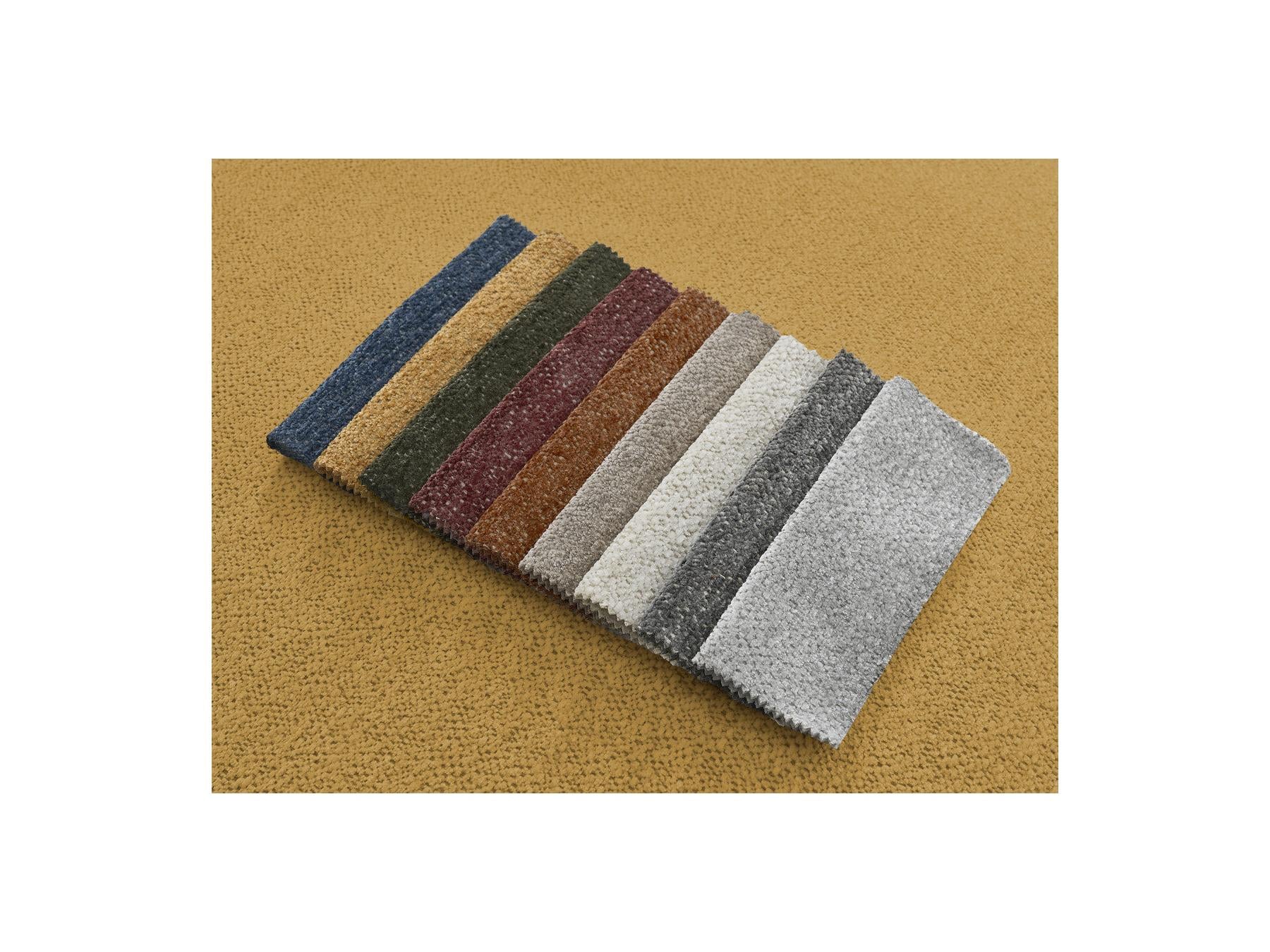 Jana - Small Pouf - Heather Fabric