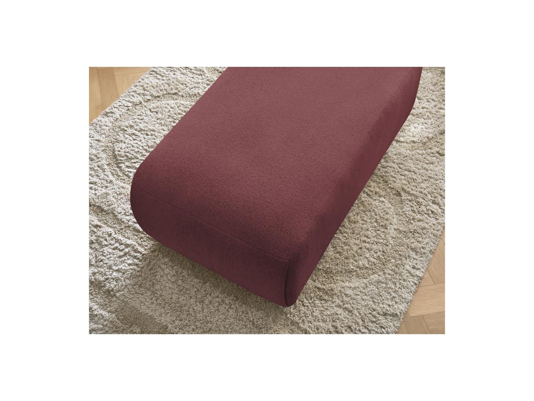 Jana - Small Pouf - Heather Fabric
