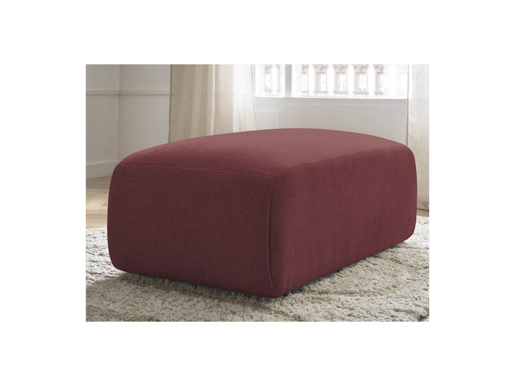 Jana - Small Pouf - Heather Fabric
