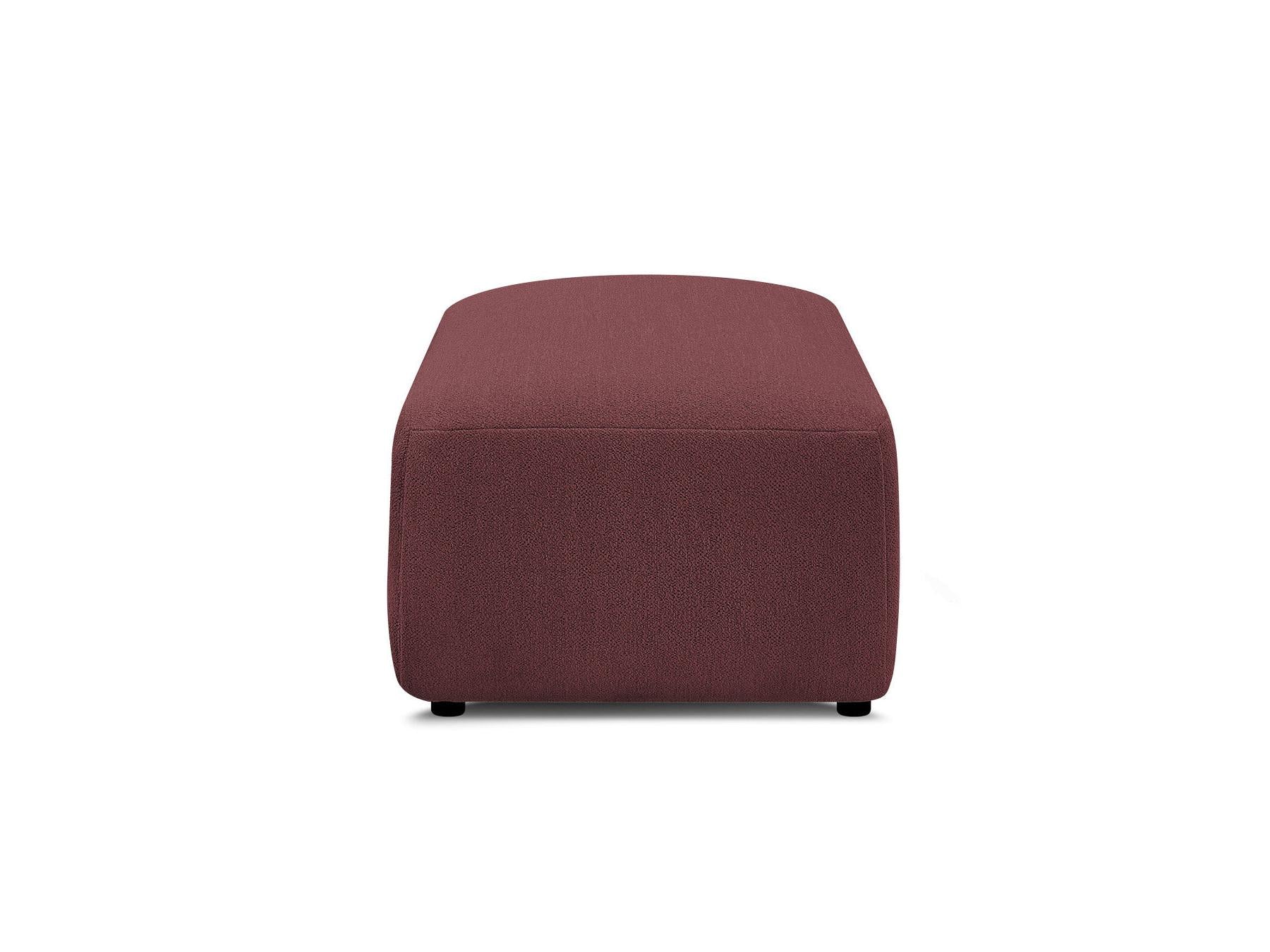 Jana - Small Pouf - Heather Fabric
