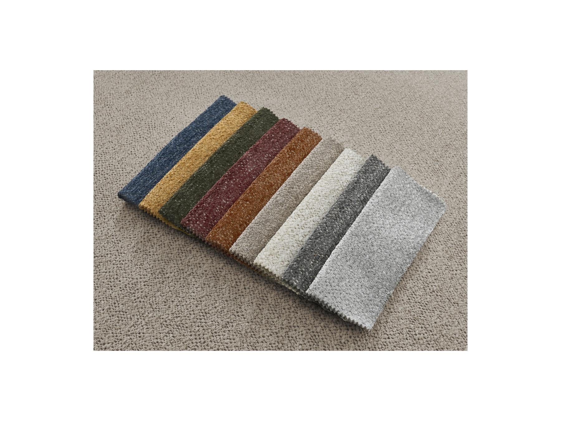 Jana - Small Pouf - Heather Fabric