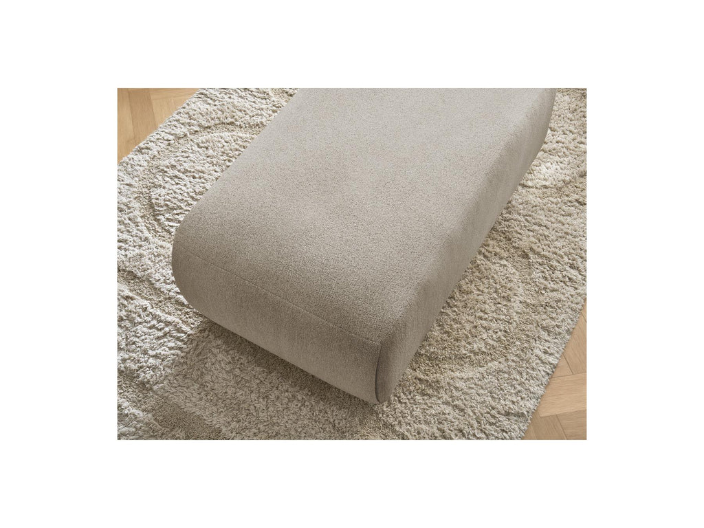 Jana - Small Pouf - Heather Fabric