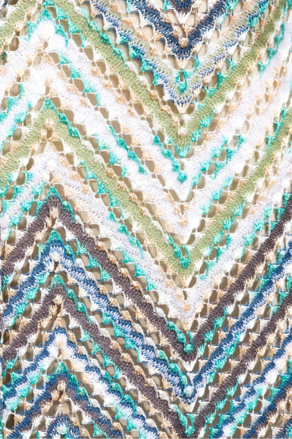 The Maggie Zigzag Blue Kimono