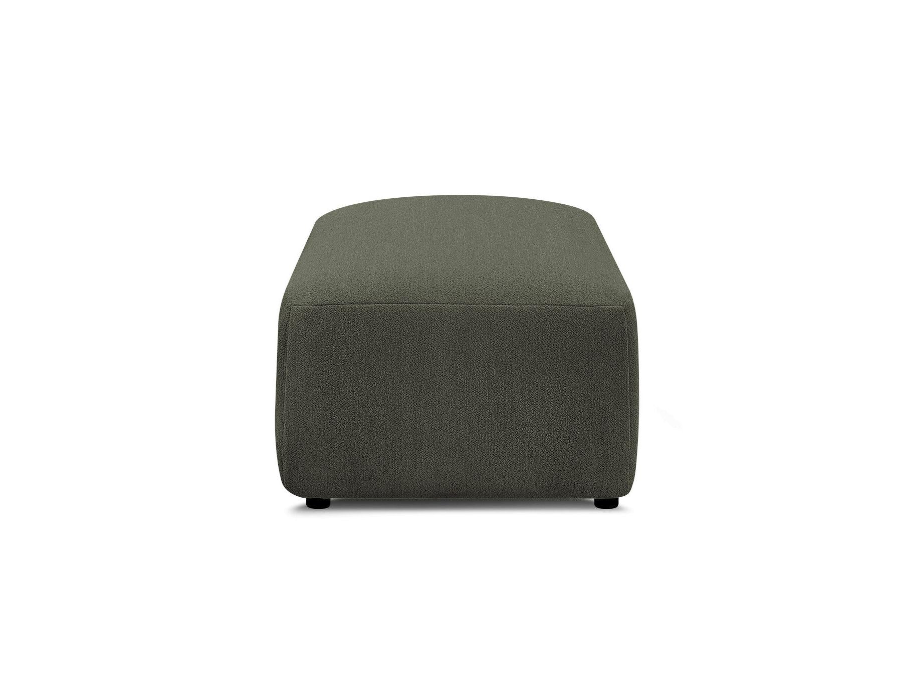 Jana - Small Pouf - Heather Fabric