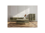 Clara - 4-Door Metal TV Unit 160 cm + 2-Door Metal Tall Sideboard 70 cm + Metal Coffee Table 100 cm Limited Edition