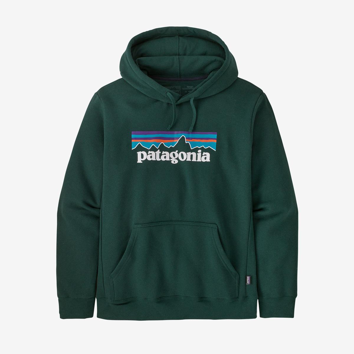 Patagonia - Hoodie P-6 Logo Uprisal - Vert - Homme