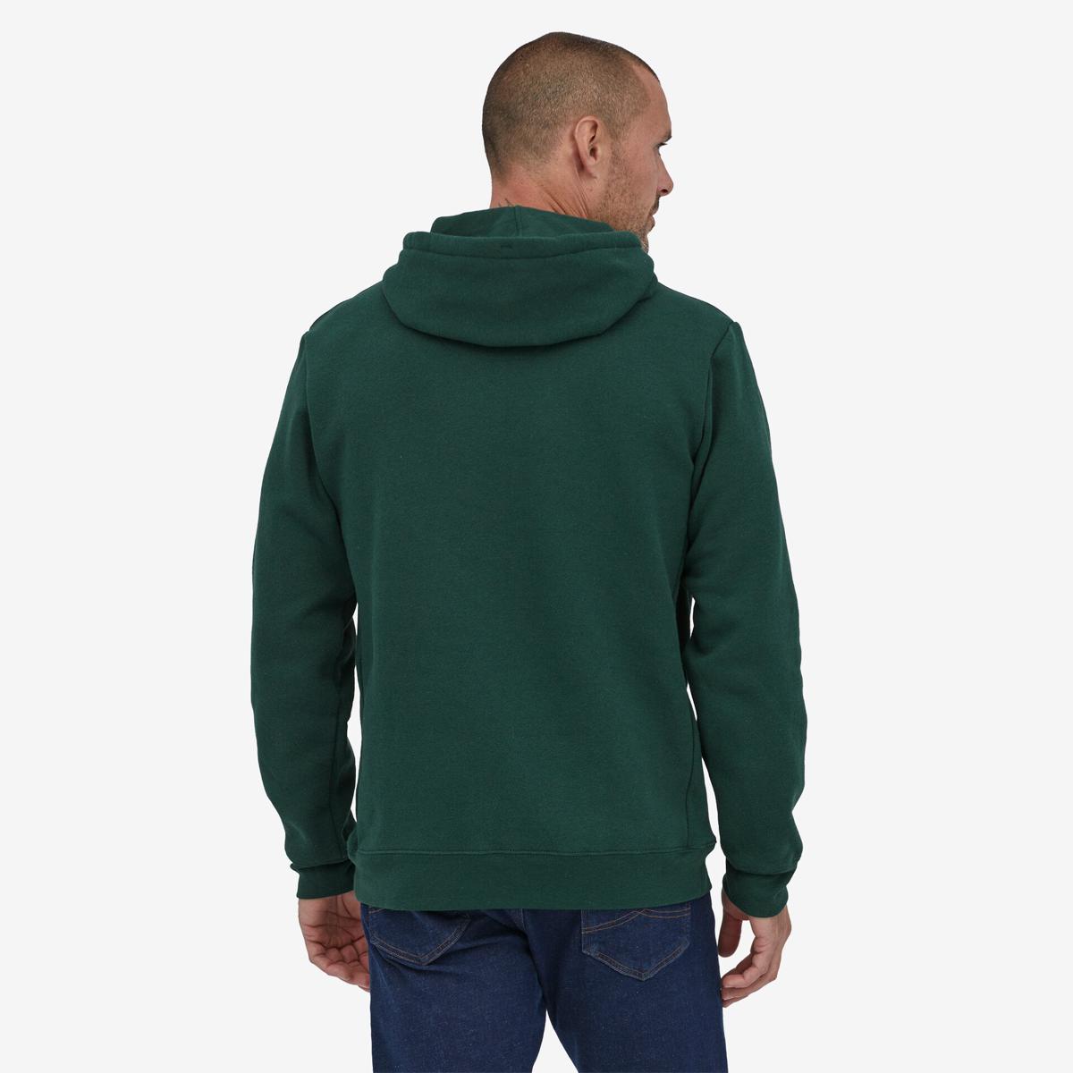 Patagonia - Hoodie P-6 Logo Uprisal - Vert - Homme
