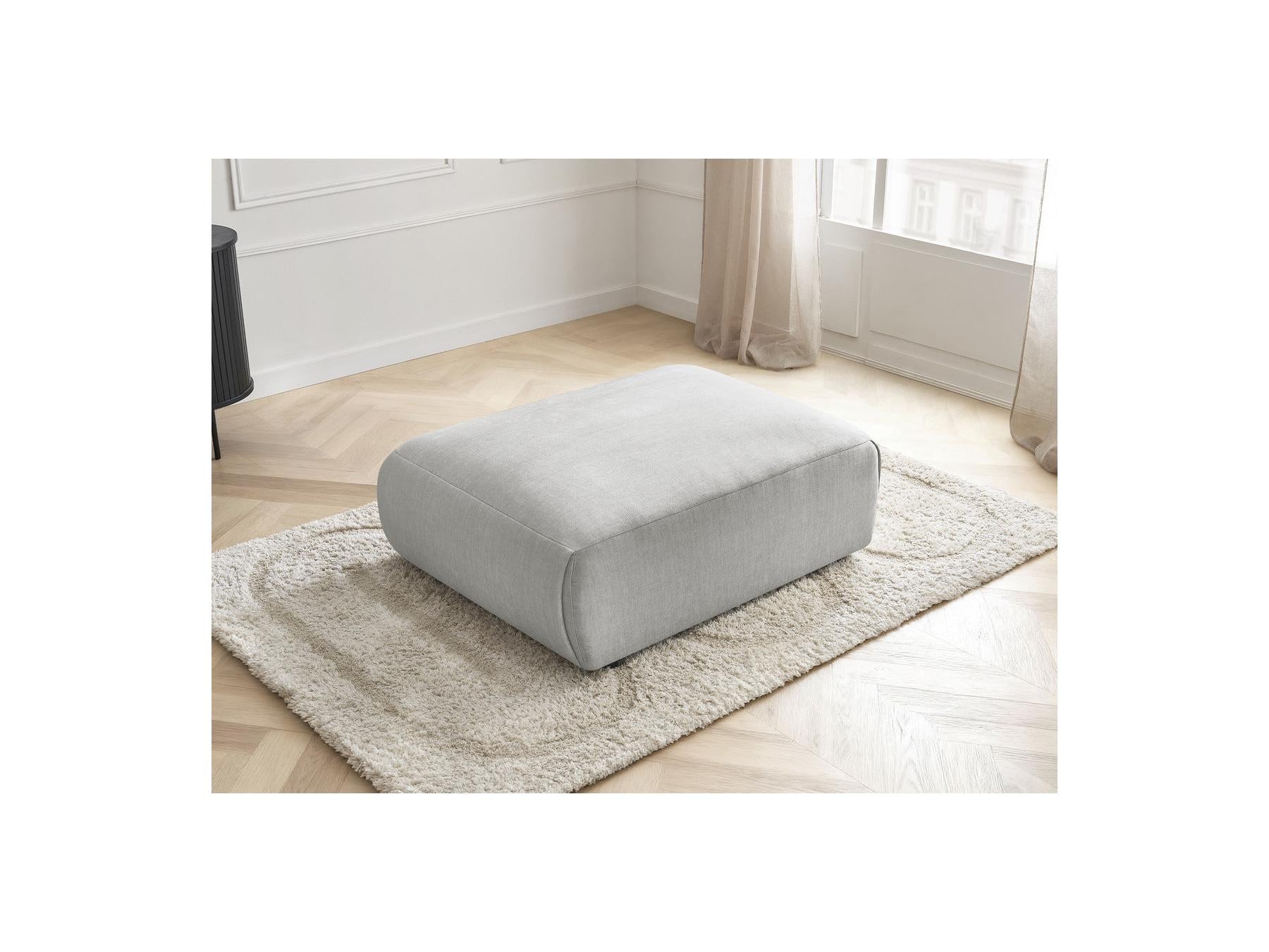 Jana - Large Pouffe - Velvet Fabric