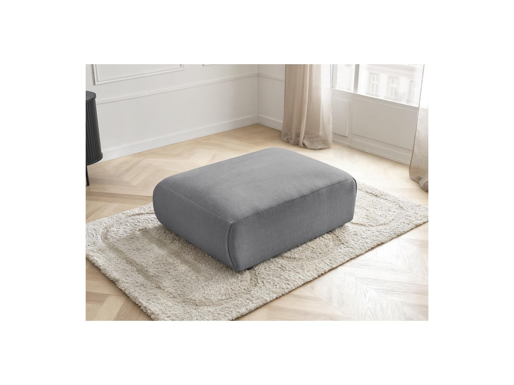 Jana - Large Pouffe - Velvet Fabric