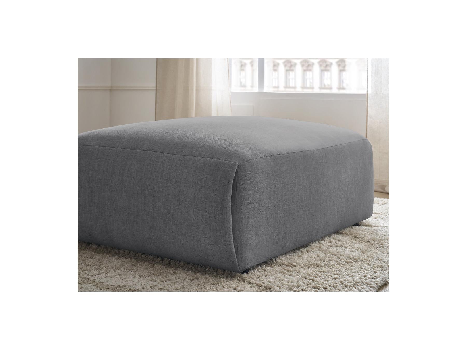 Jana - Large Pouffe - Velvet Fabric