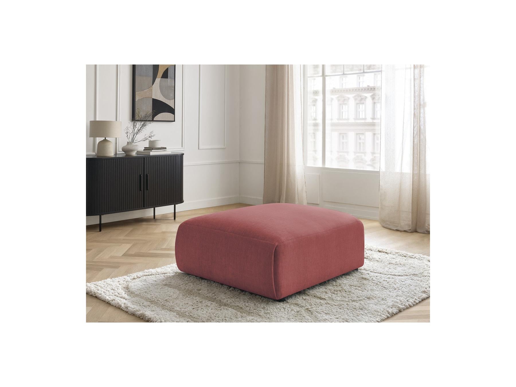 Jana - Large Pouffe - Velvet Fabric