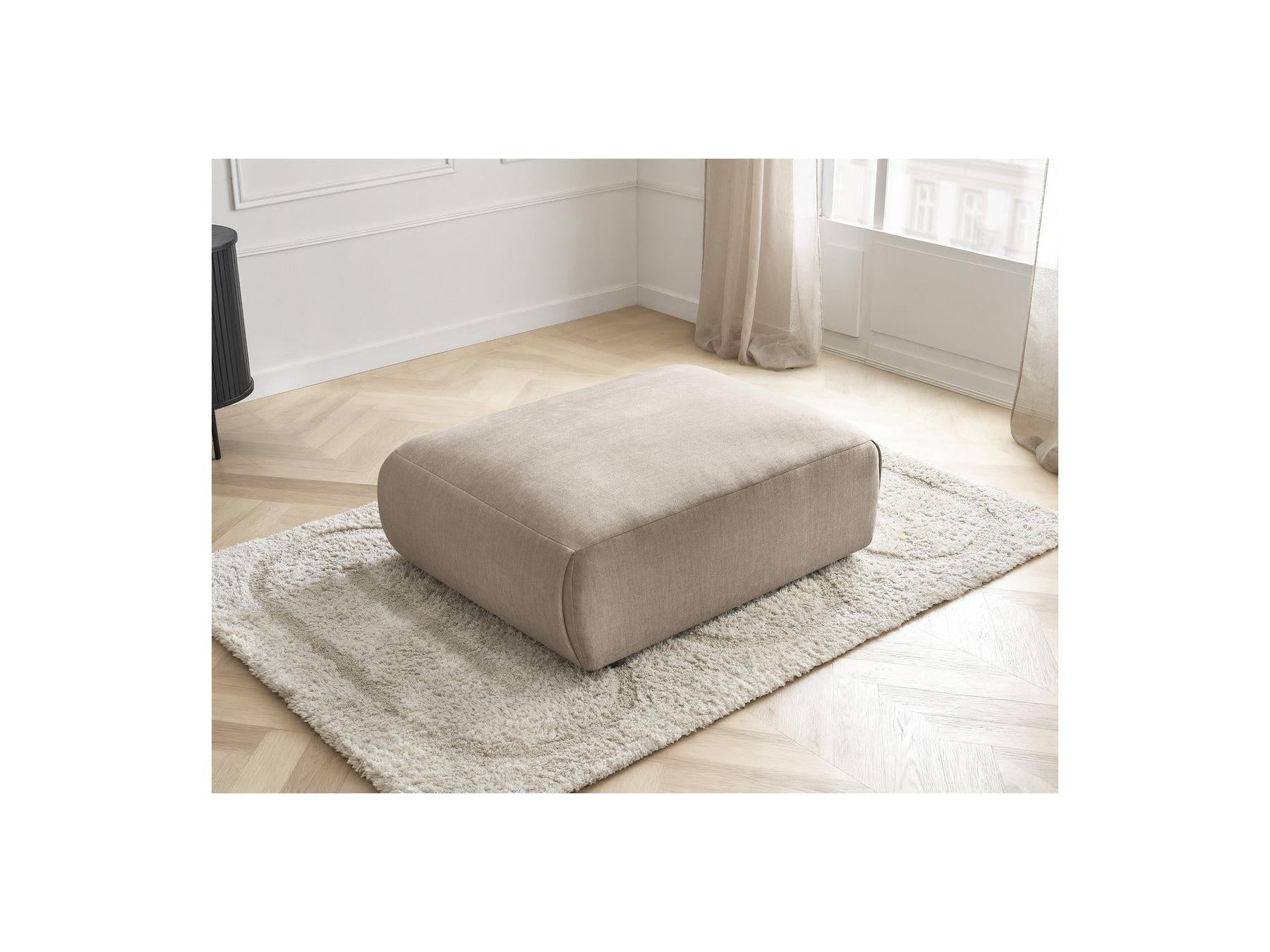 Jana - Large Pouffe - Velvet Fabric