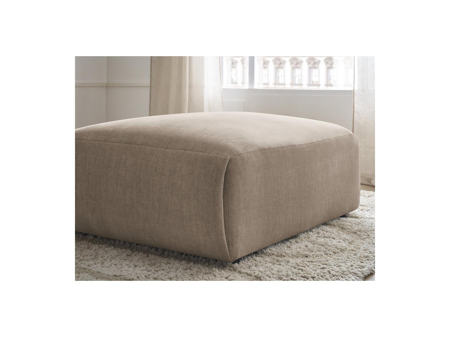 Jana - Large Pouffe - Velvet Fabric