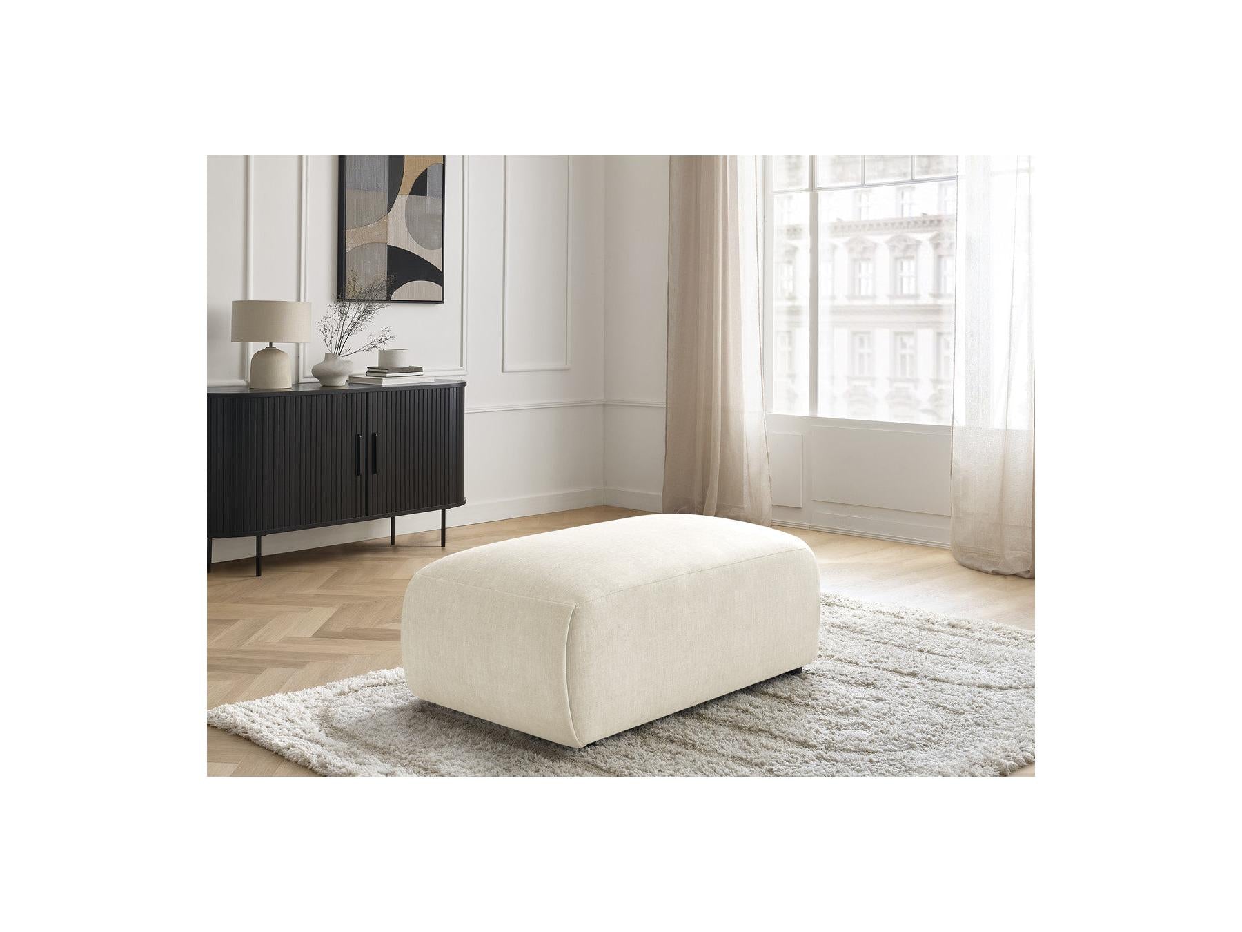 Jana - Pouf Petit - Tissu Velours