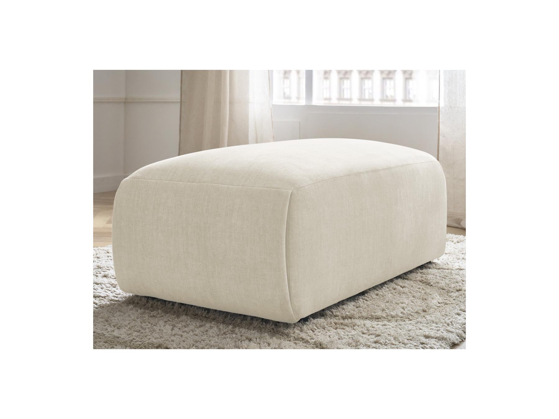 Jana - Pouf Petit - Tissu Velours