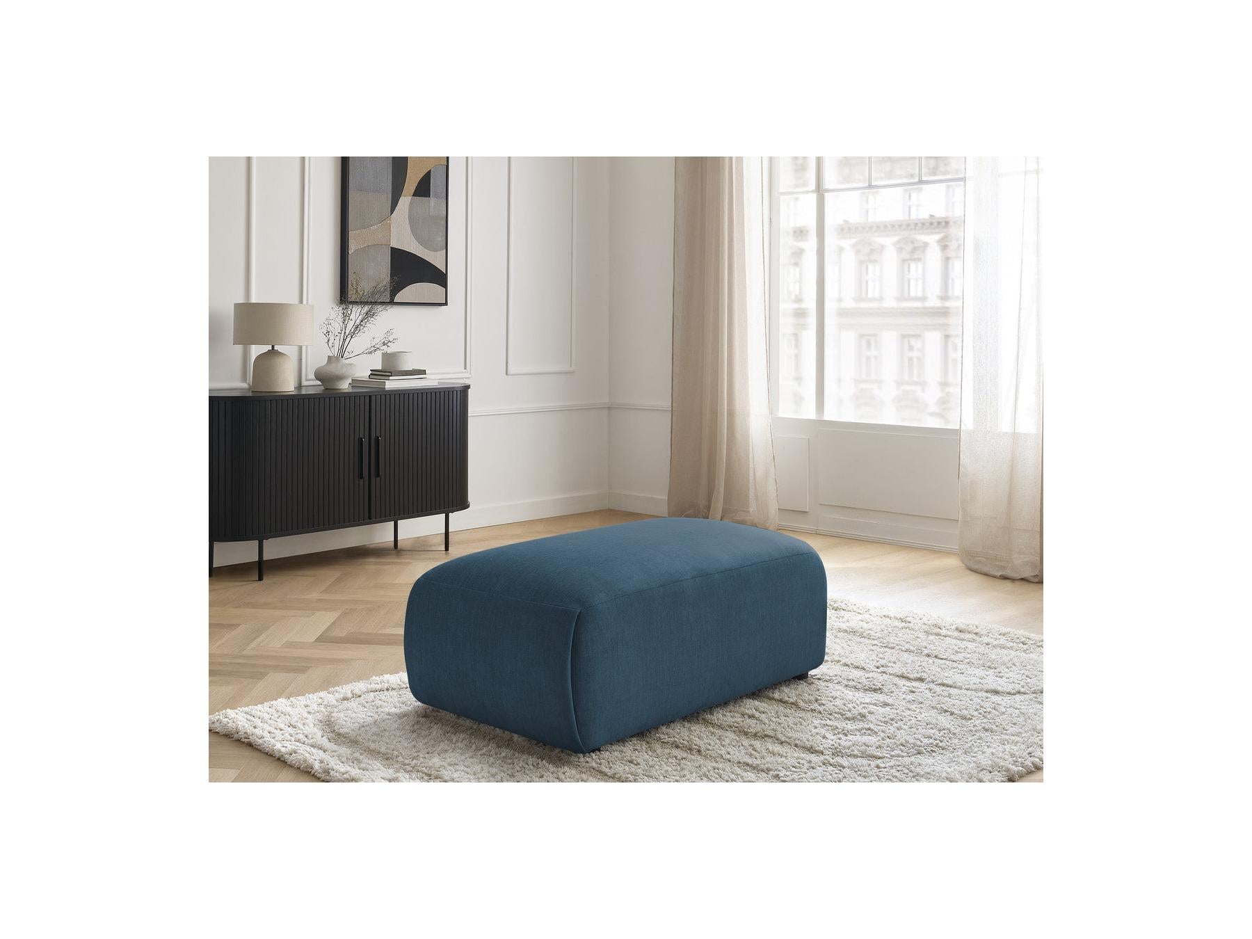 Jana - Pouf Petit - Tissu Velours