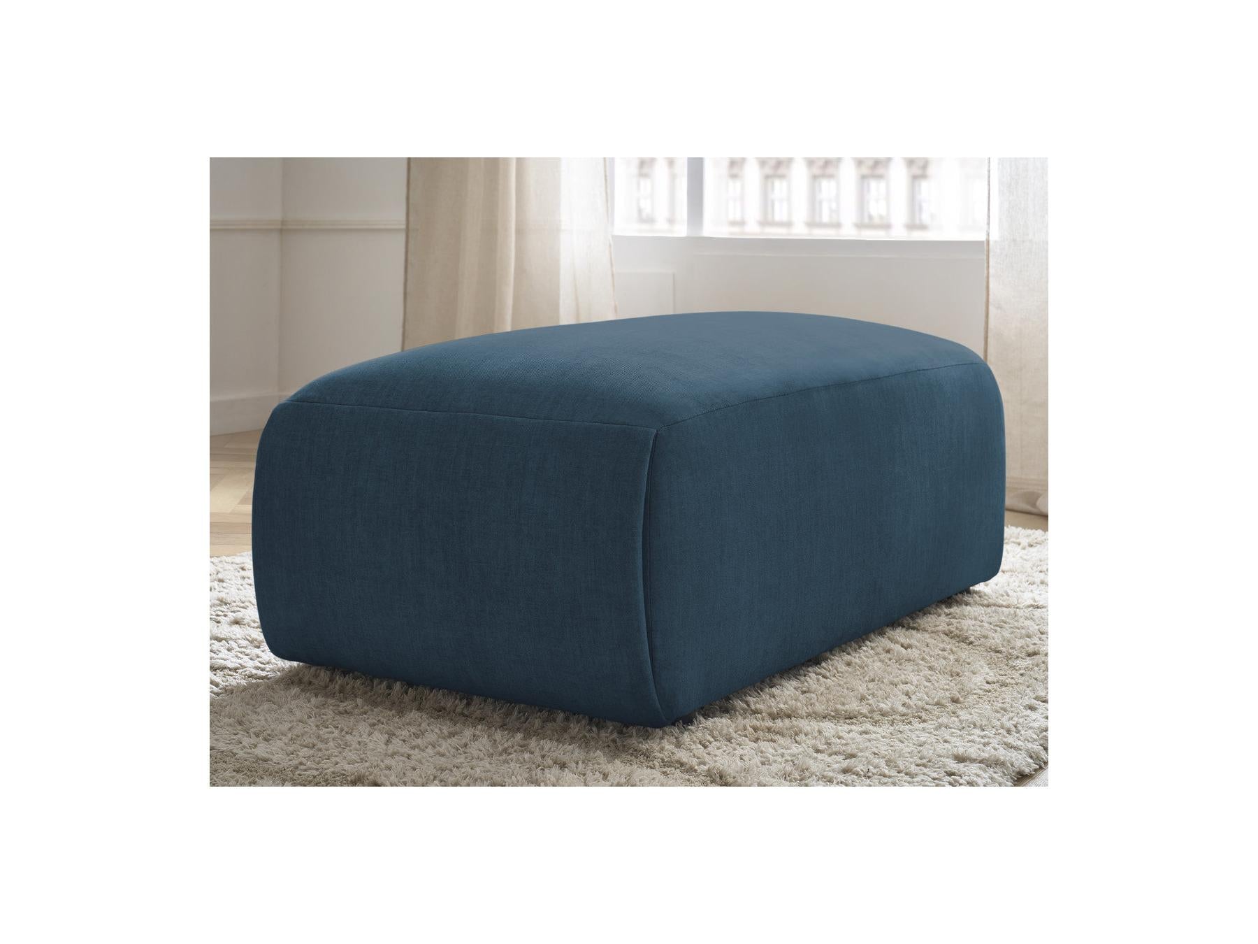 Jana - Pouf Petit - Tissu Velours