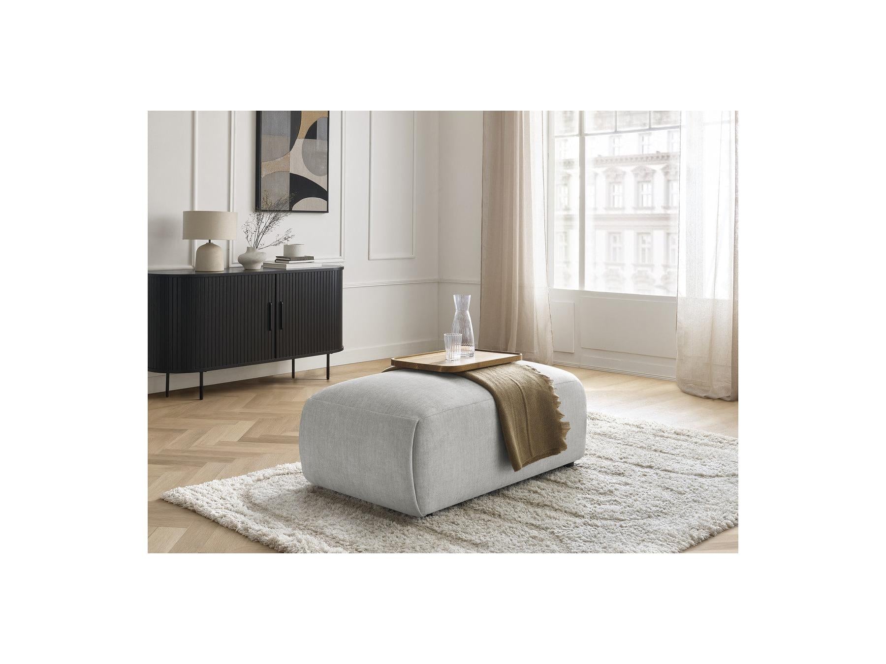 Jana - Pouf Petit - Tissu Velours