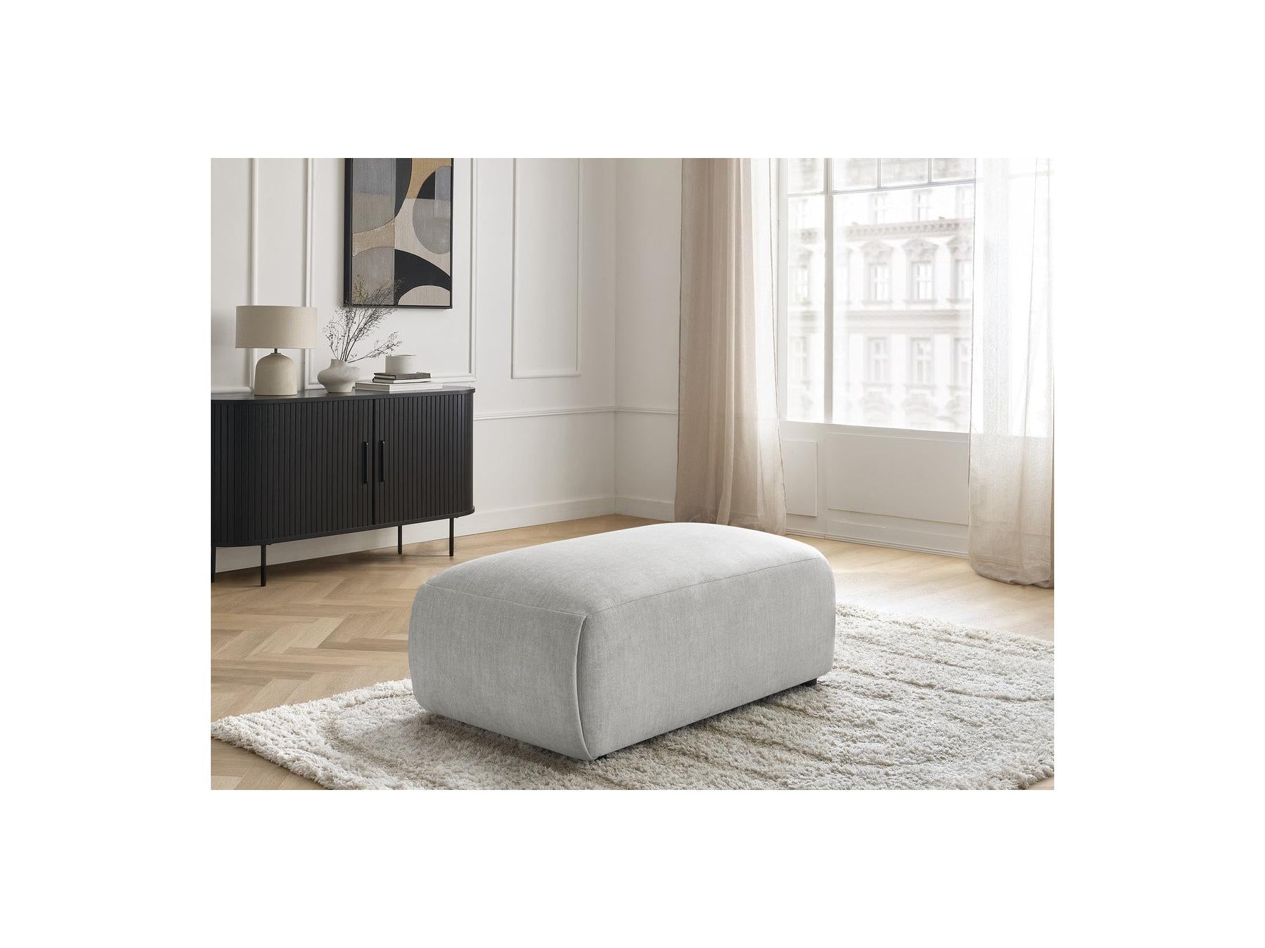 Jana - Pouf Petit - Tissu Velours