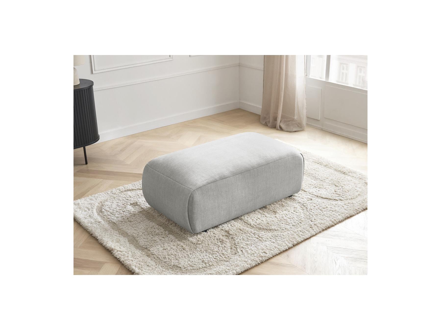 Jana - Pouf Petit - Tissu Velours