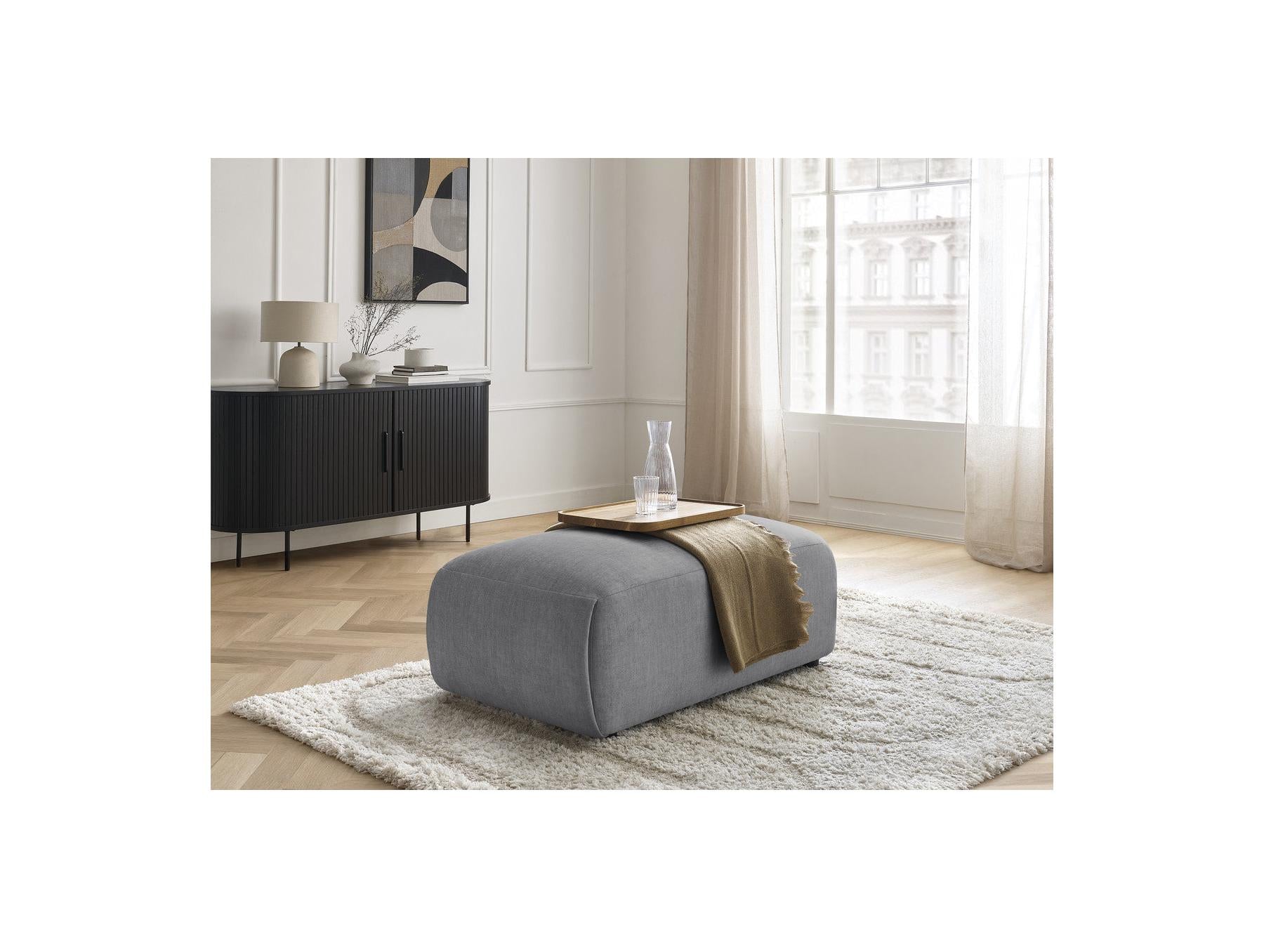 Jana - Pouf Petit - Tissu Velours