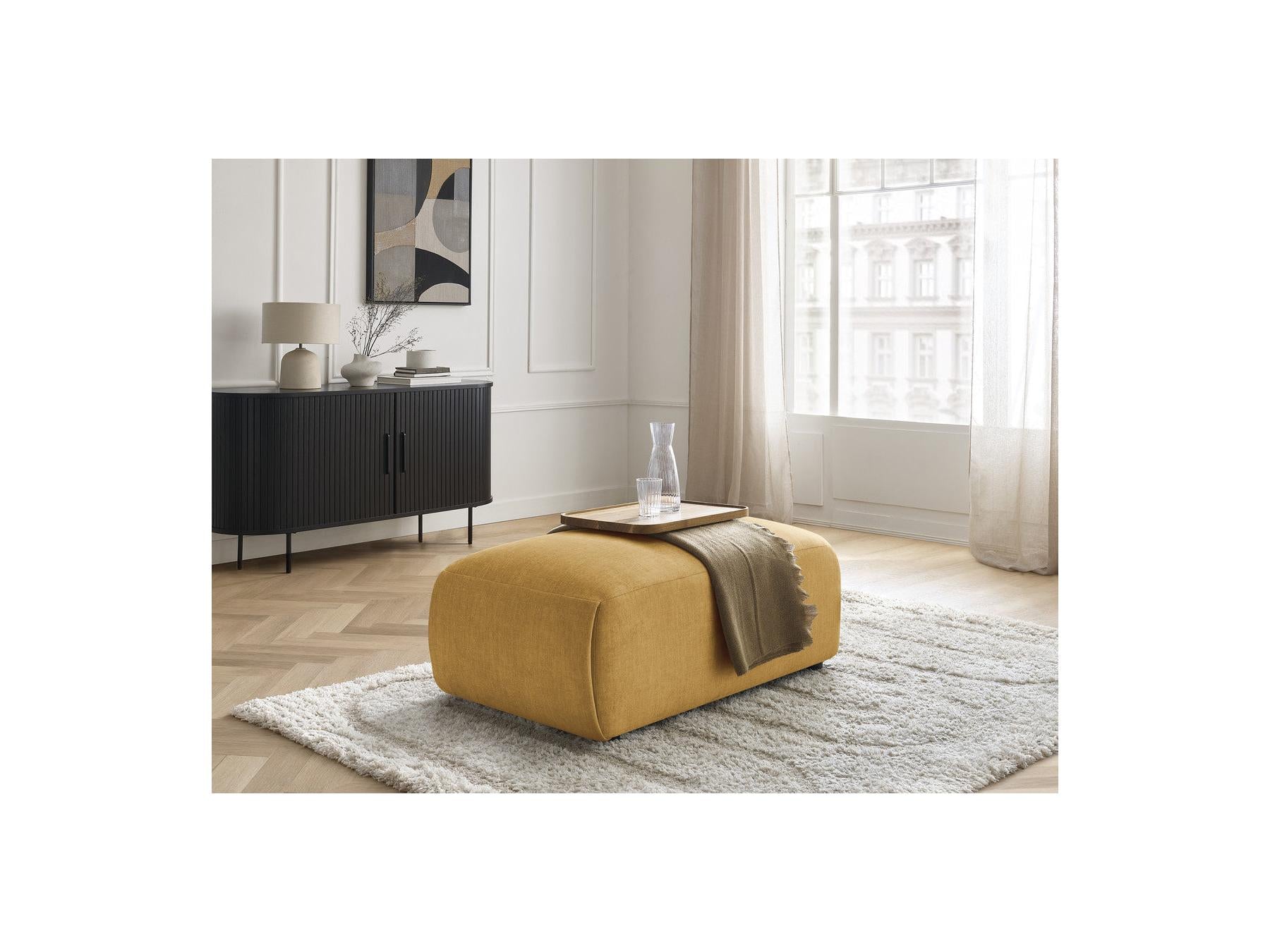 Jana - Pouf Petit - Tissu Velours