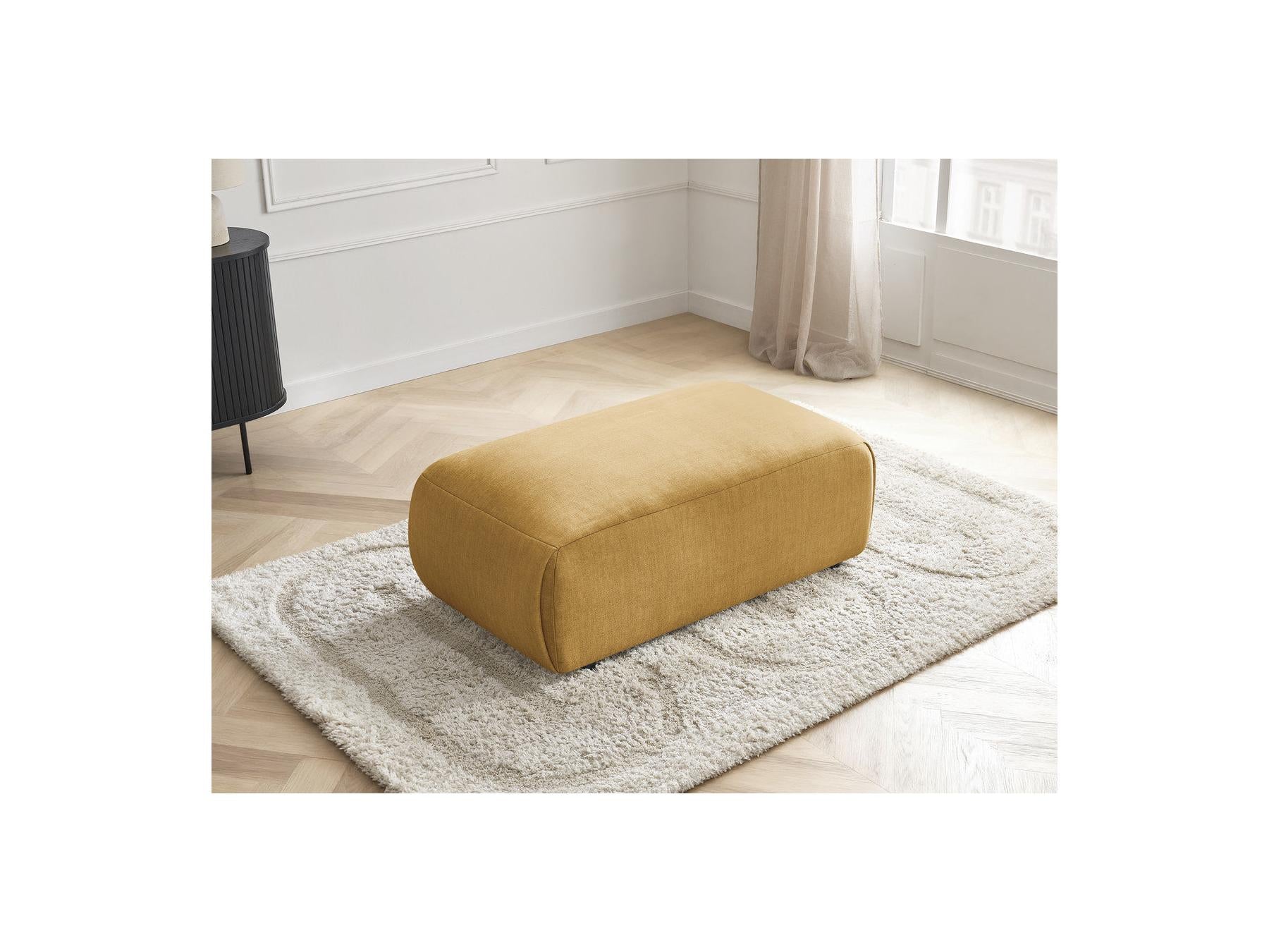 Jana - Pouf Petit - Tissu Velours