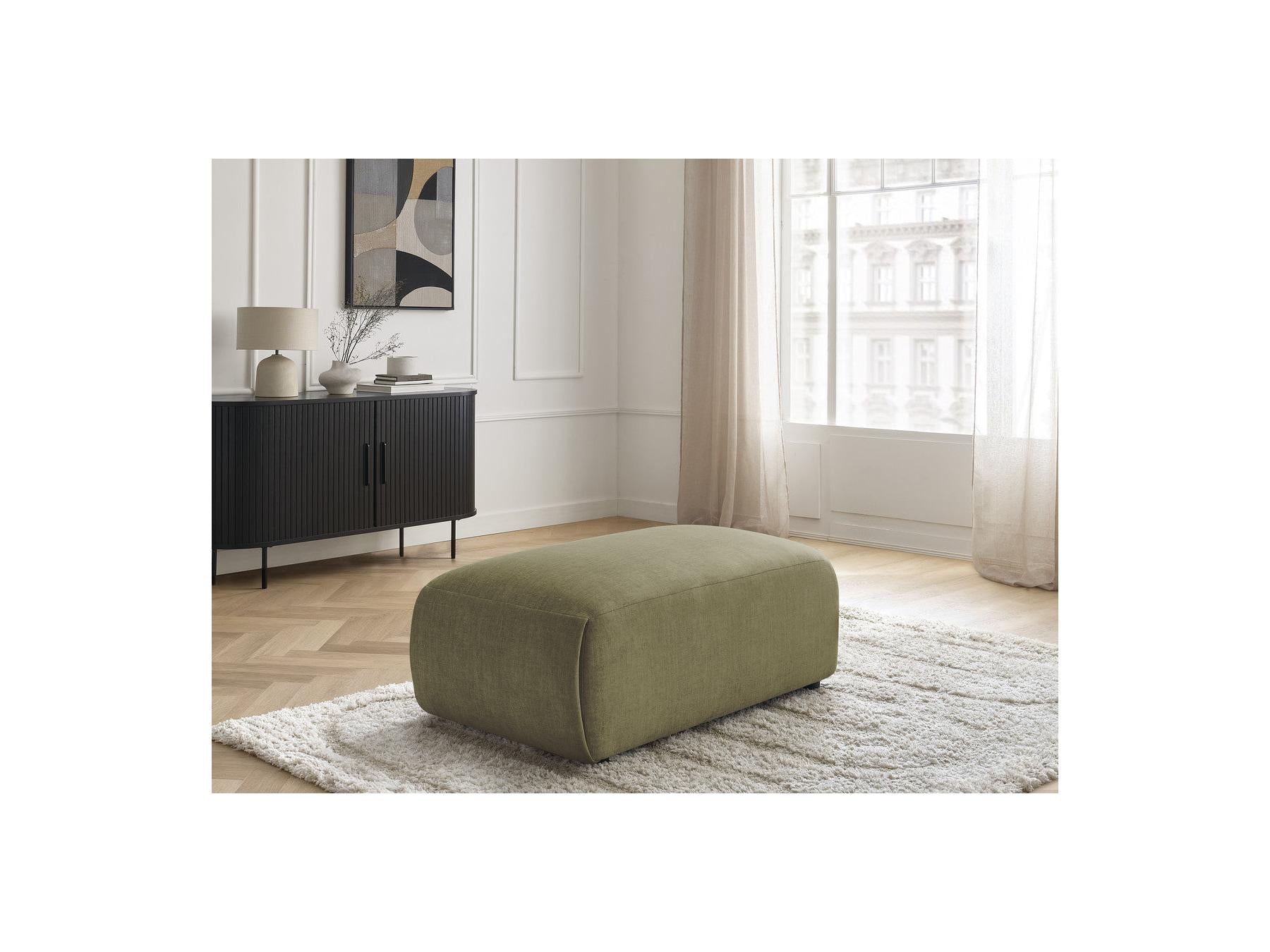 Jana - Pouf Petit - Tissu Velours