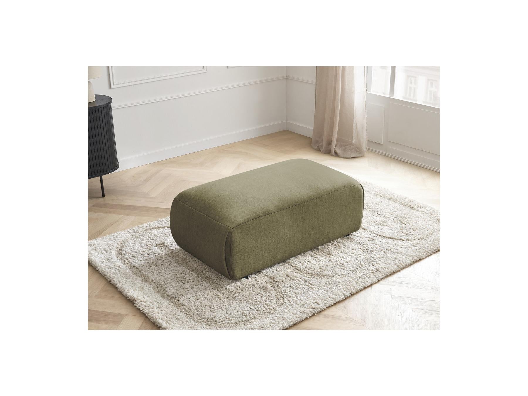 Jana - Pouf Petit - Tissu Velours