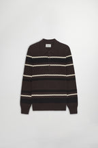 Maille Alfie Ls Polo - Dusky Port