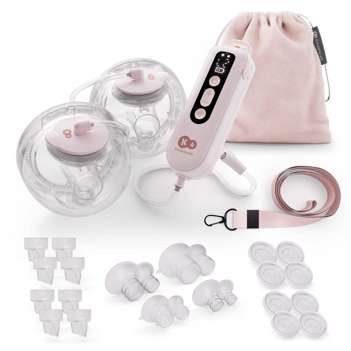 Tiralatte Elettrico Doppio Gentleflow Rosa