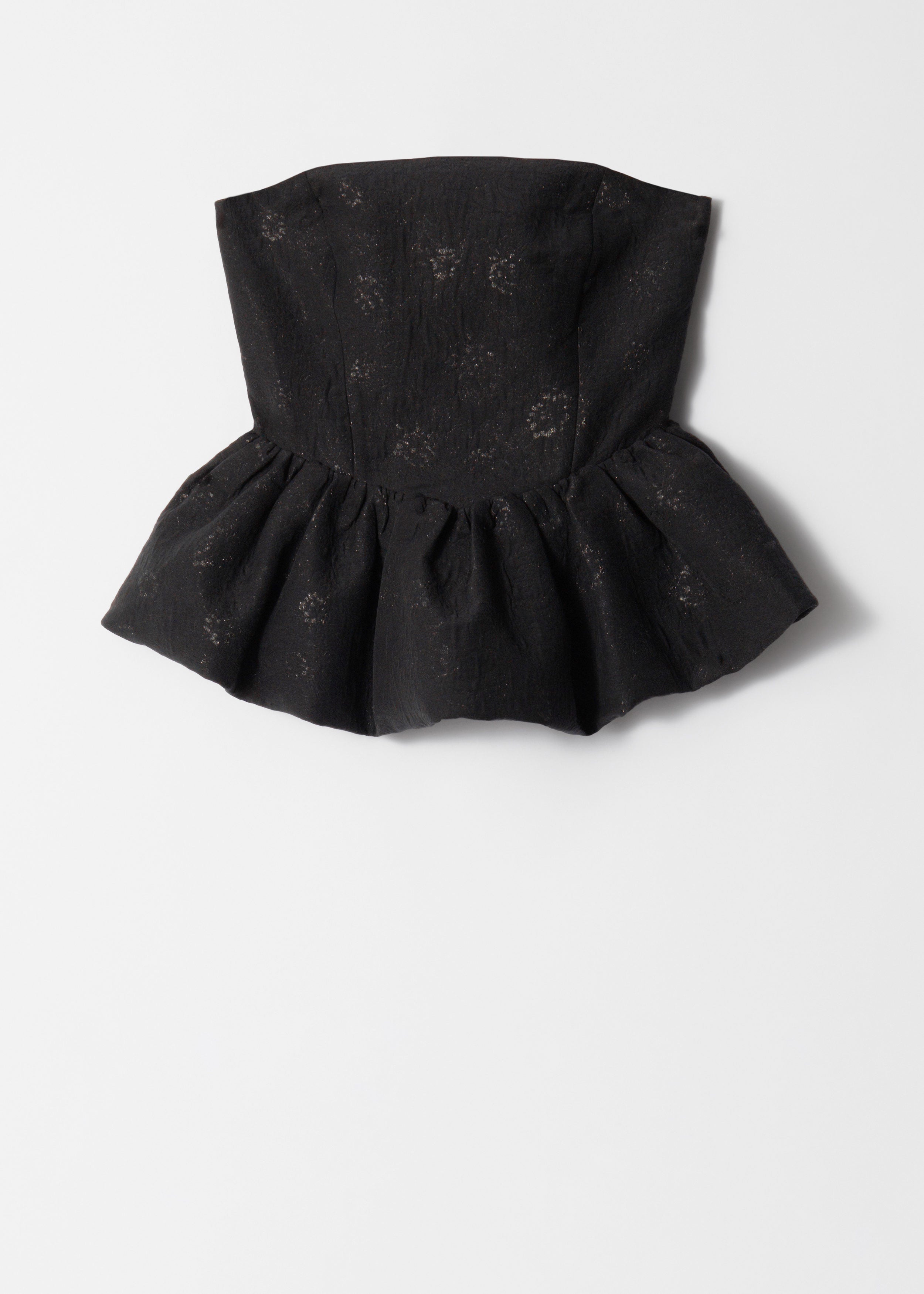 Top Ve Rosita Brocart Top - Noir