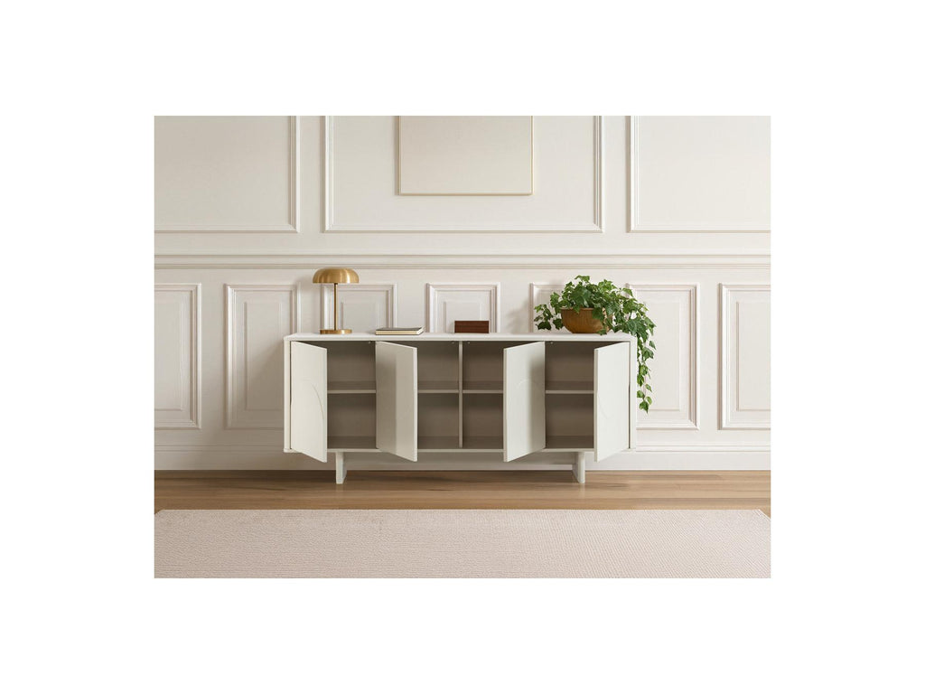 Esteban - 4-Door Sideboard - Geometric Shapes