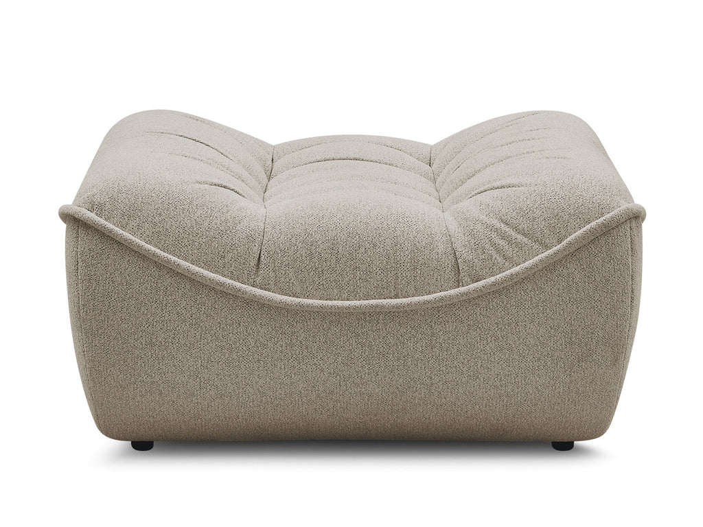 Pouf Serena Tissu Chiné
