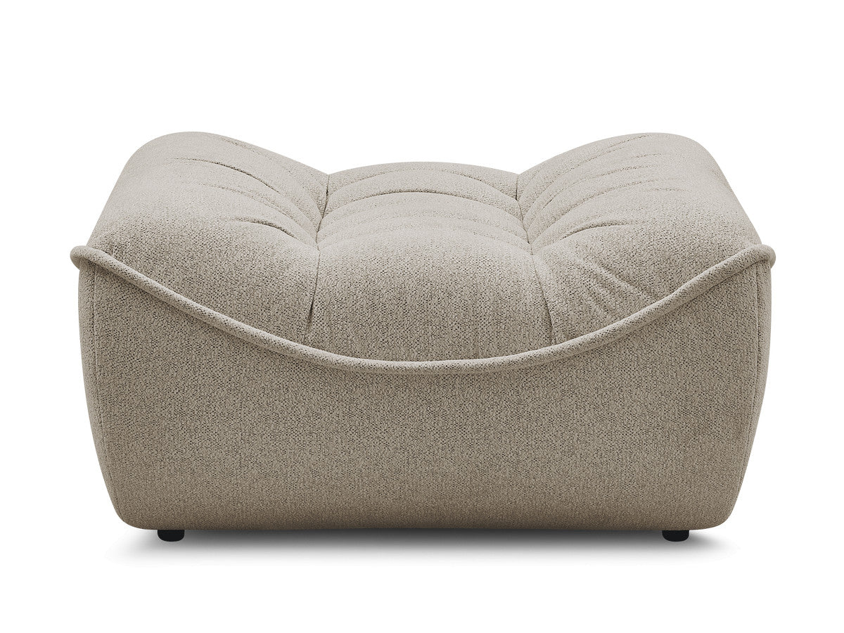 Pouf Serena Tissu Chiné