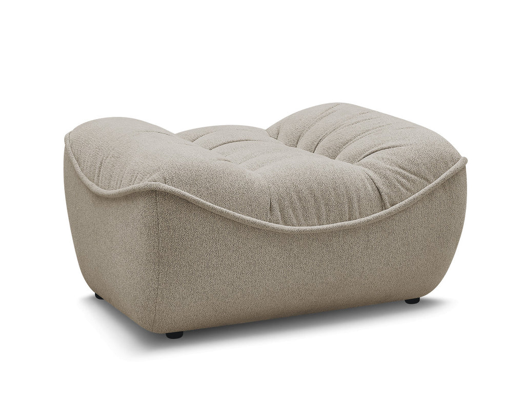 Pouf Serena Tissu Chiné