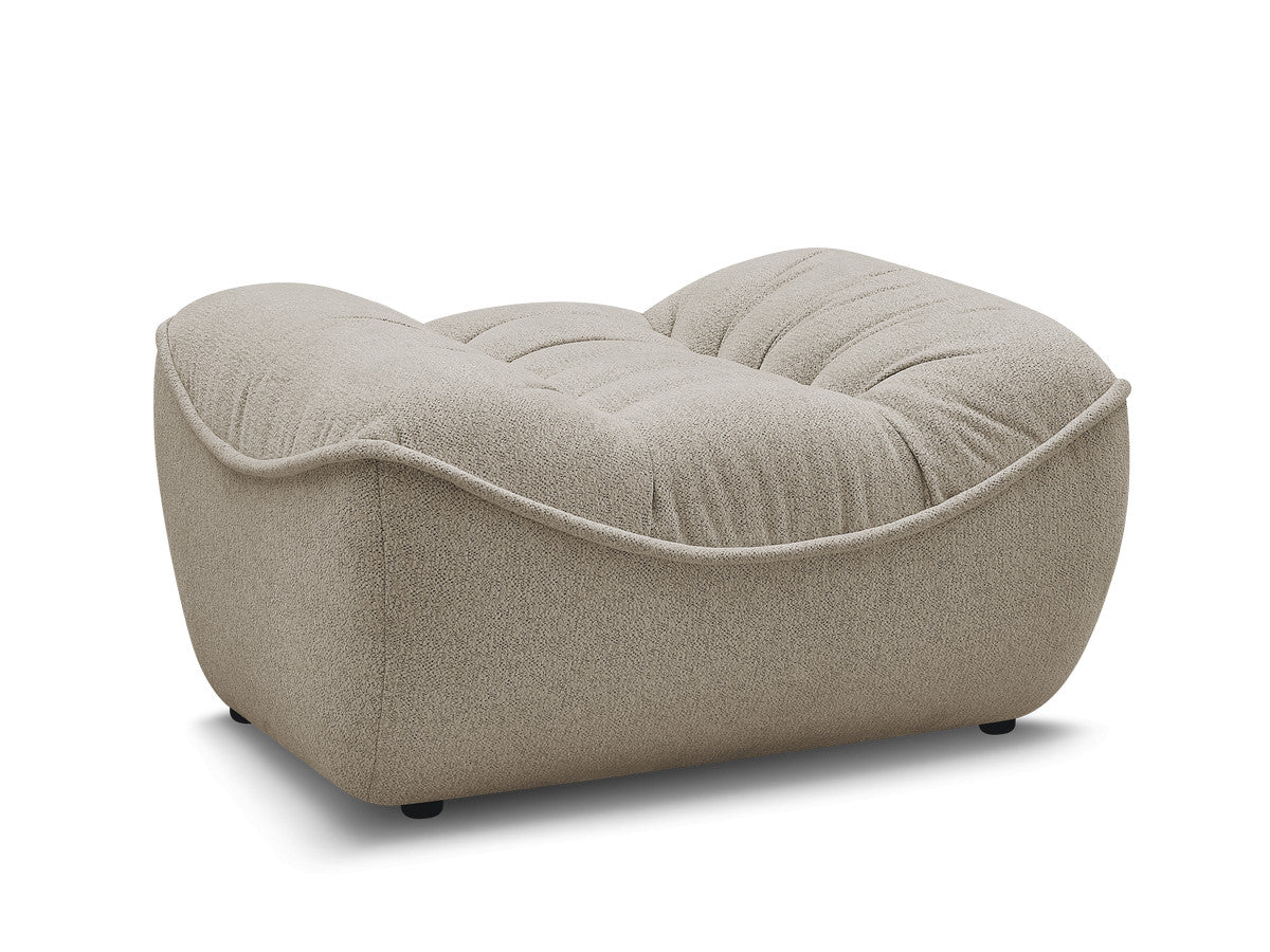 Pouf Serena Tissu Chiné