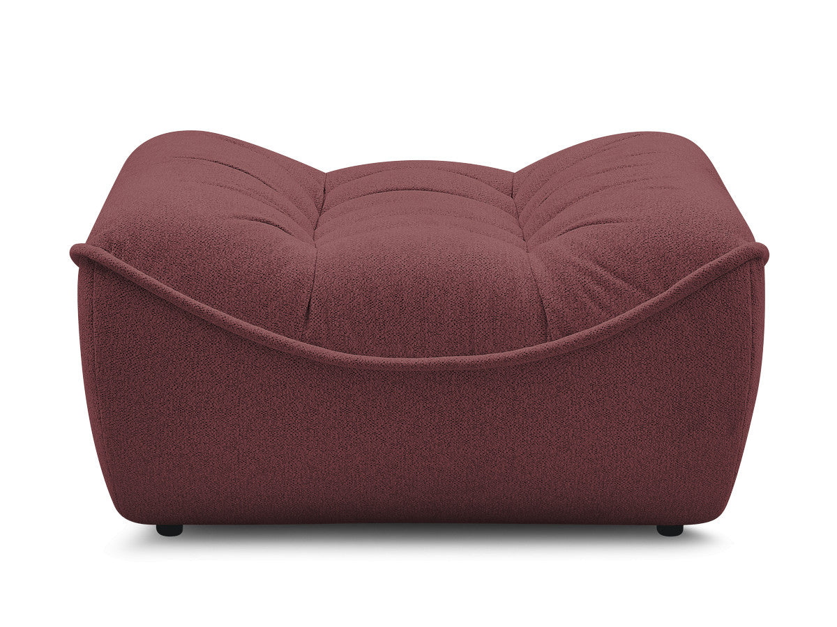Pouf Serena Tissu Chiné