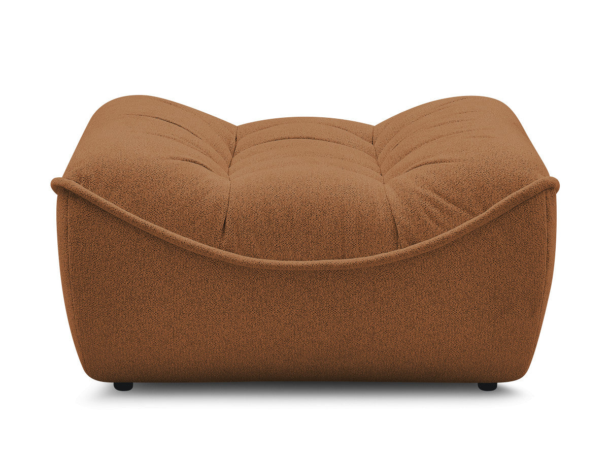 Pouf Serena Tissu Chiné