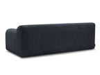 Canapé Droit Fixe 3 Places Melisse Tissu Texturé