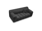 Melisse - Canapé Droit Fixe 2 Places - Tissu Texturé