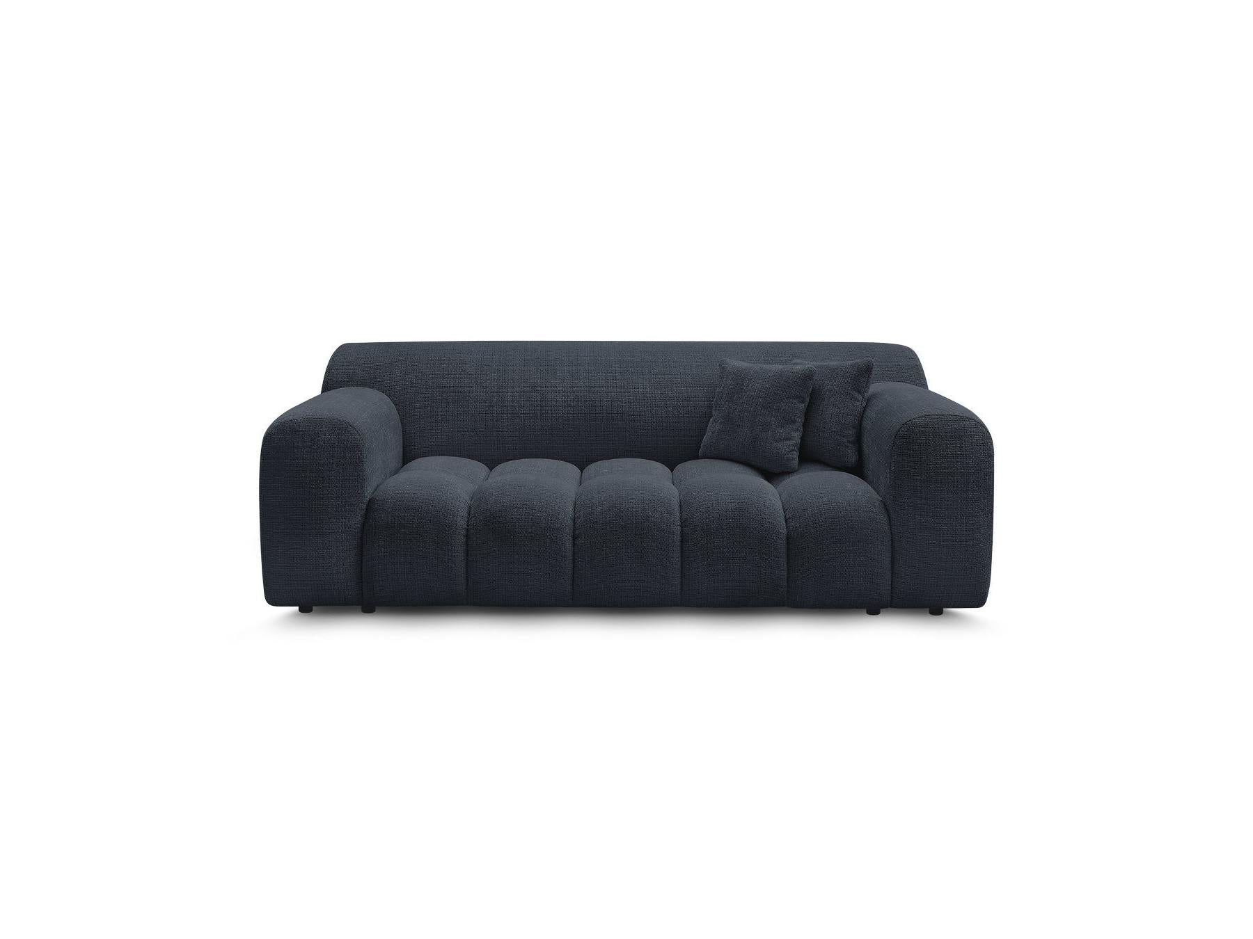 Melisse - Canapé Droit Fixe 2 Places - Tissu Texturé