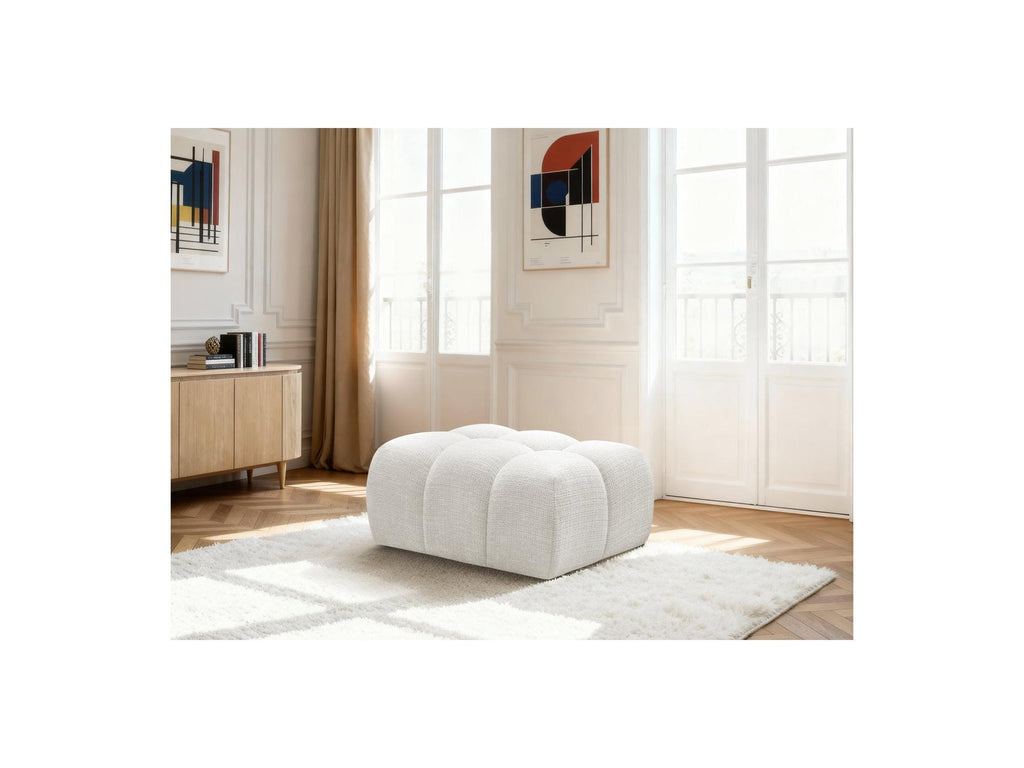 Melisse - Pouf - Tissu Texturé