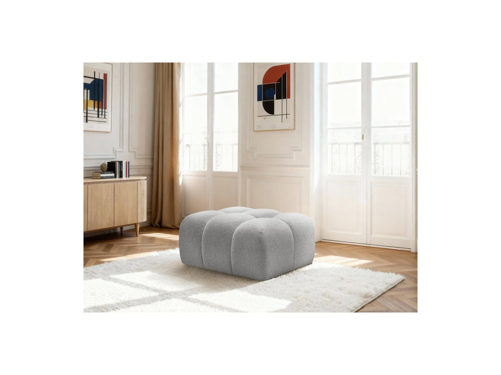 Melisse - Pouf - Tissu Chiné