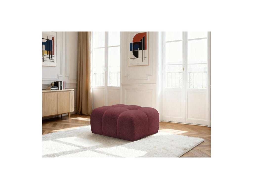 Melisse - Pouf - Tissu Chiné