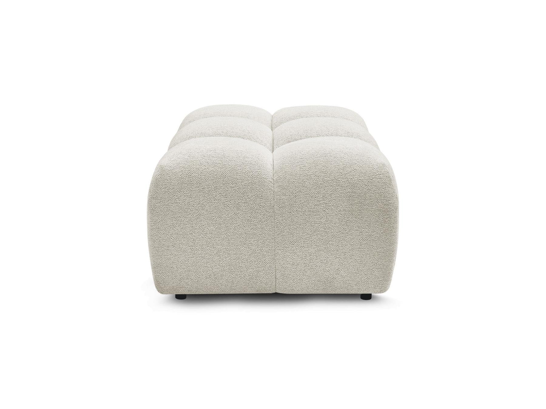 Melisse - Pouf - Tissu Chiné